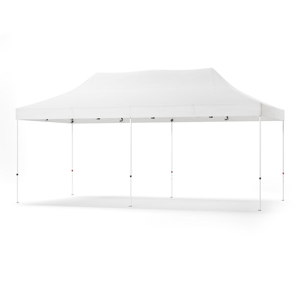 Faltpavillon 6 x 3 m weiss inkl. 6 Seitenwände