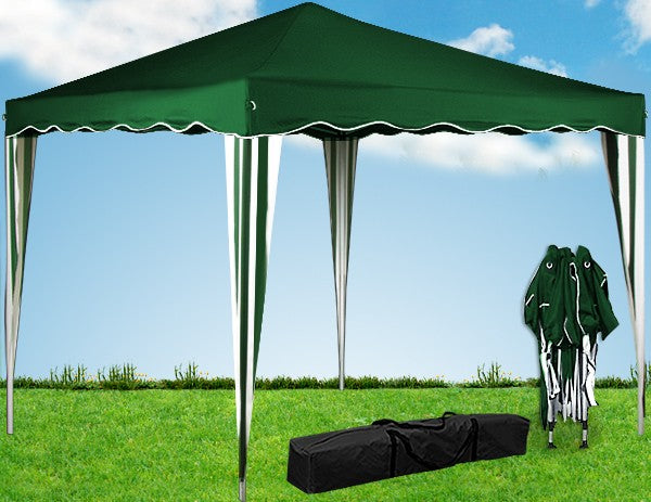 Faltpavillon Gartenpavillon 3x3m grün