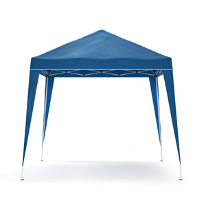 Faltpavillon Gartenzelt 2.6 x 2.6 m blau