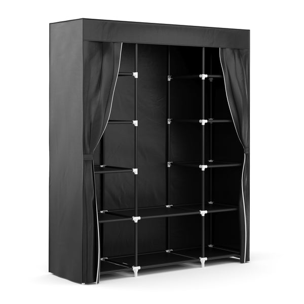 Faltschrank, schwarz