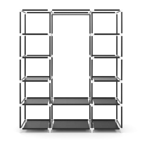 Faltschrank, schwarz