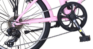 Klappvelo 20"" Pink Dolphin