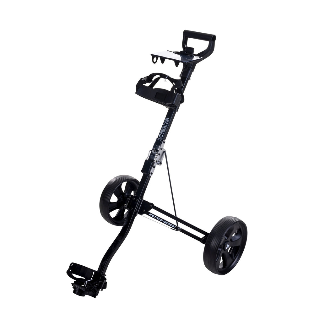 FastFold Golftrolley Aluminium 2-Rad schwarz