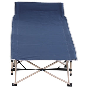 Feldbett Campingliege Klappbett faltbar 190x68x52cm