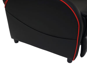 Fernsehsessel Racer Relaxsessel TV-Sessel Gaming-Sessel ~ schwarz/rot