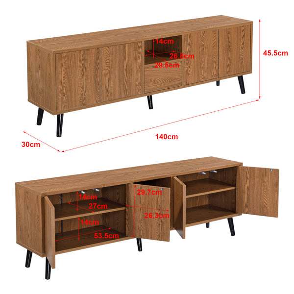 Fernsehtisch Hedemora 140x30x45.5 cm