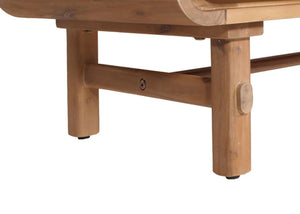 Fernsehtisch Lowboard Rattan Akazie Massivholz 160cm