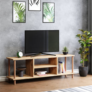 Fernsehtisch Ærøskøbing mit 2 Ablagefächern 43x120x29cm