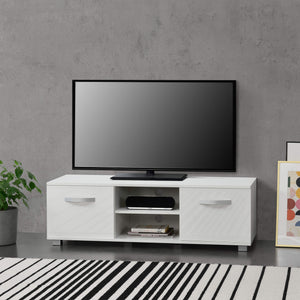 Frensehtisch Laugar 120x40x38 cm mit Schranktüren