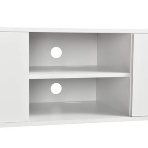 Frensehtisch Laugar 120x40x38 cm mit Schranktüren