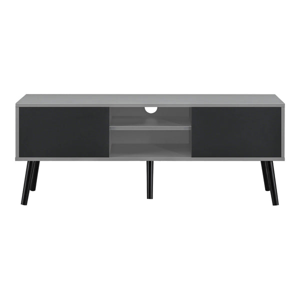 Fernsehtisch Eskilstuna 120 x 29.5 x 46.5 cm mit 2 Schranktüren