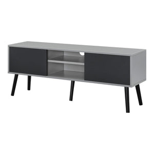 Fernsehtisch Eskilstuna 120 x 29.5 x 46.5 cm mit 2 Schranktüren