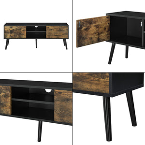 Fernsehtisch Eskilstuna 120 x 29.5 x 46.5 cm mit 2 Schranktüren