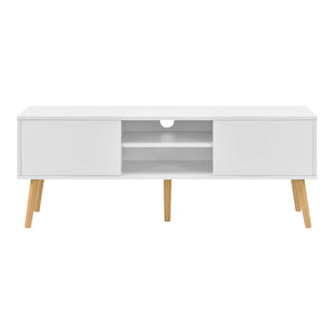 Fernsehtisch Eskilstuna 120 x 29.5 x 46.5 cm mit 2 Schranktüren