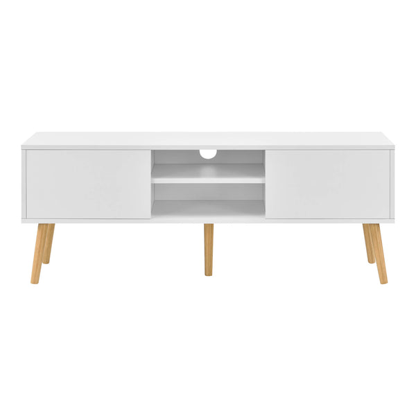 Fernsehtisch Eskilstuna 120 x 29.5 x 46.5 cm mit 2 Schranktüren