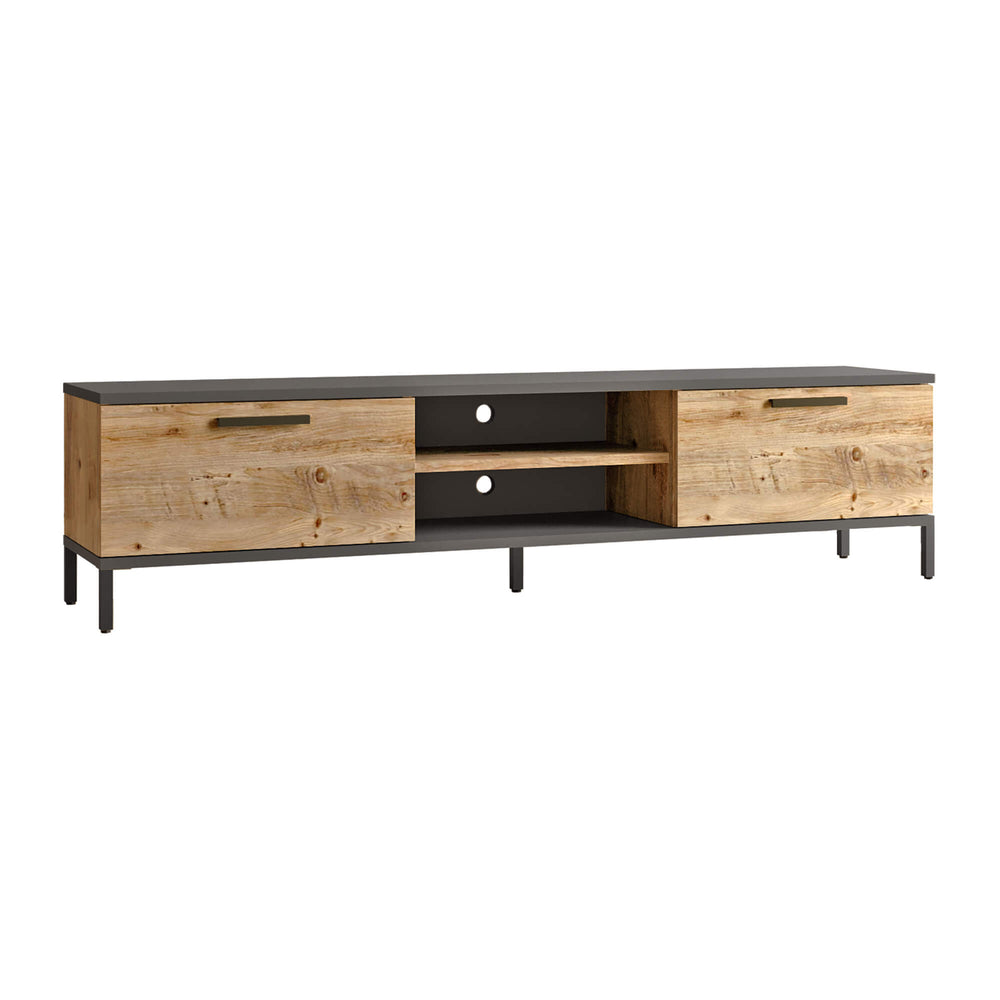Lempäälä Mobile TV con 2 vani portaoggetti 160 x 35 x 39 cm