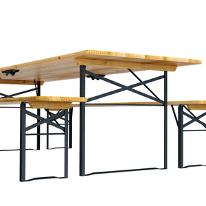 Festbank Bierzeltgarnitur 217 x 79/25 cm