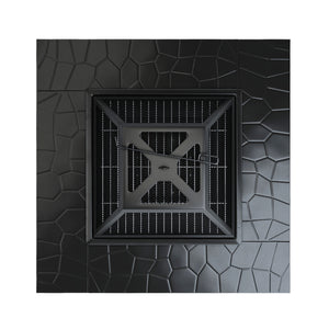 Feuerschale ERIS mit Grillrost 81 x 81 cm