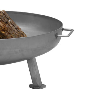 Feuerschale Edelstahl SATURN Ø 80 cm
