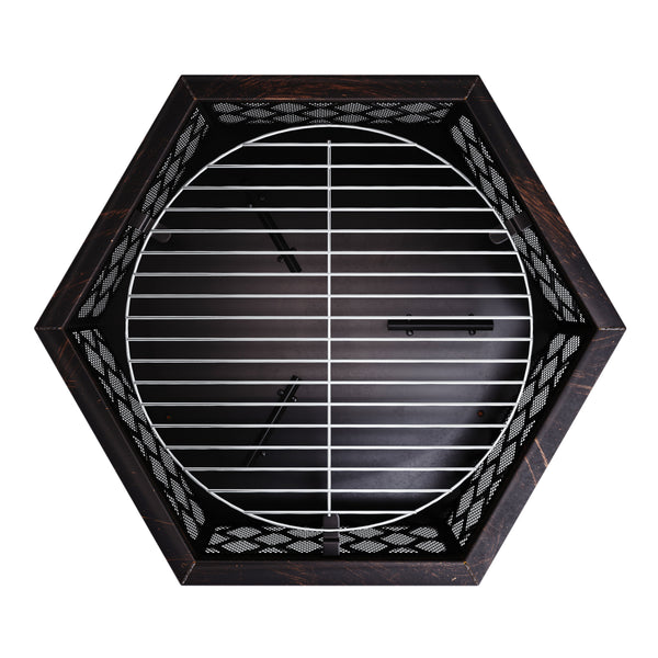 Feuerschale URANUS mit Grillrost Ø 70 cm
