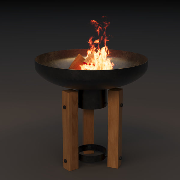 Feuerschale mit Gestell D: 70 cm