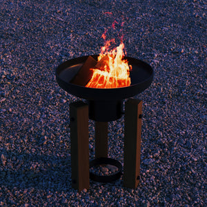Feuerschale mit Gestell 50 x 70 cm