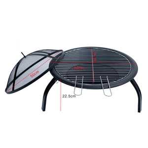 Feuerschale mit Grillrost Ø 56 cm