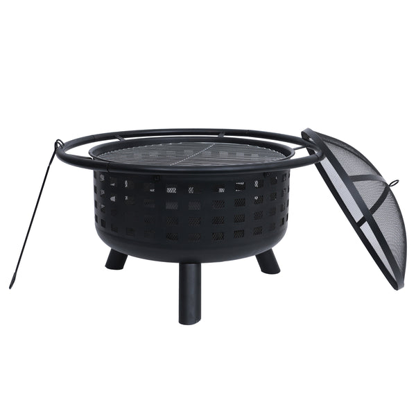 Feuerschale mit Grillrost Ø 79 cm