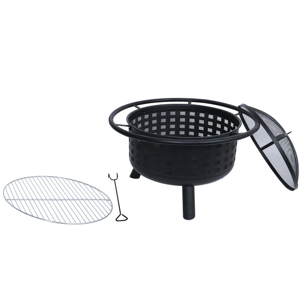 Feuerschale mit Grillrost Ø 79 cm
