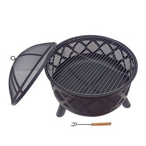 Feuerschale mit Grillrost Ø 61 cm