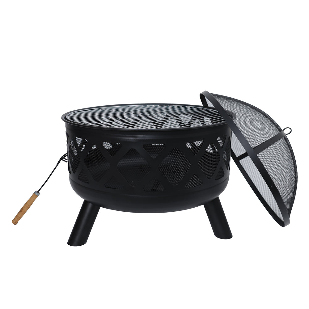 Braciere con griglia Ø 61 cm