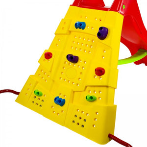 Rutsche mit Kletterwand