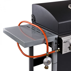 Dema - Gasgrill Gas Grill Grillwagen Barbecue BBQ 3 Flammen 8,1 kW 107x52x103 cm