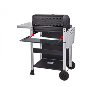 Dema - Gasgrill Gas Grill Grillwagen Barbecue BBQ 3 Flammen 8,1 kW 107x52x103 cm