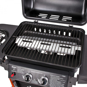 Dema - Gasgrill Gas Grill Grillwagen Barbecue BBQ 3 Flammen 8,7 kW 108x50x95 cm