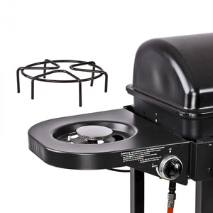 Dema - Gasgrill Gas Grill Grillwagen Barbecue BBQ 3 Flammen 8,7 kW 108x50x95 cm