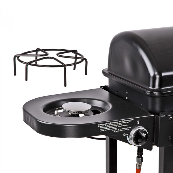 Dema - Gasgrill Gas Grill Grillwagen Barbecue BBQ 3 Flammen 8,7 kW 108x50x95 cm