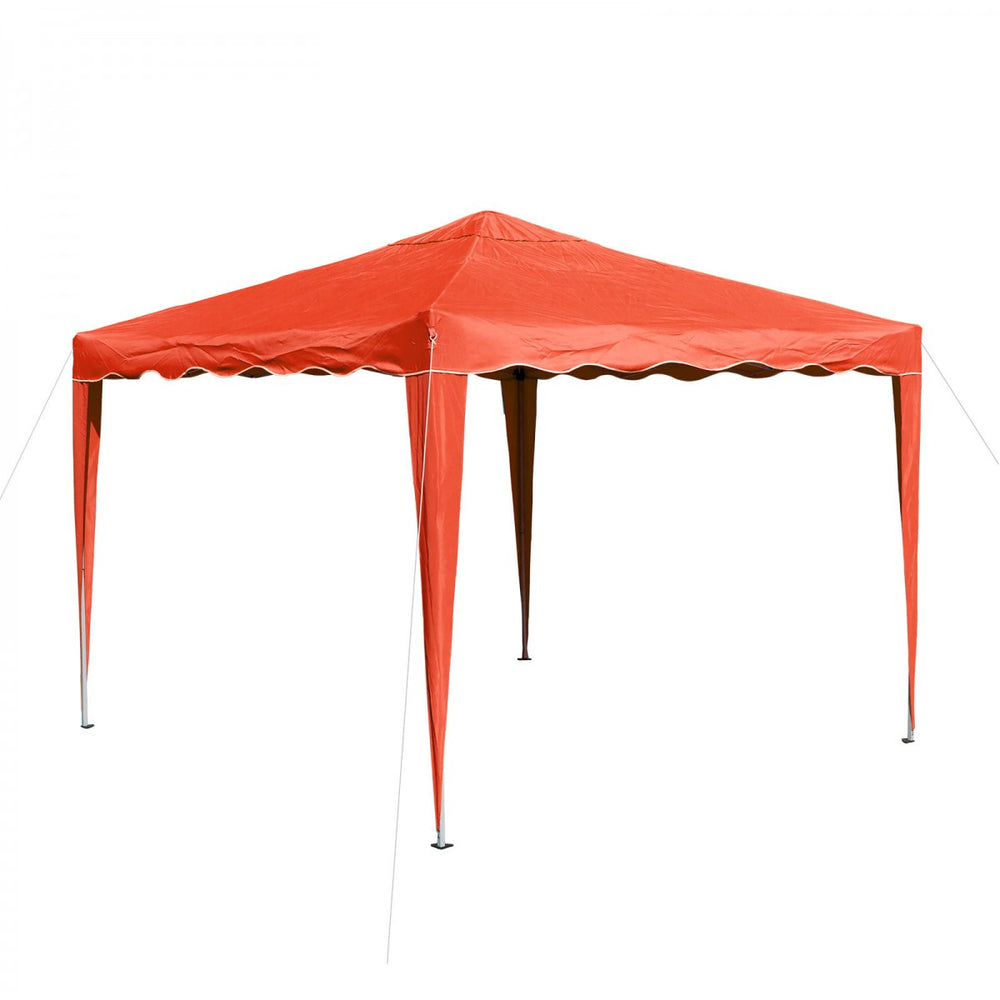 Dema - Alu/Metall Faltpavillon 3x3 Meter Terracotta