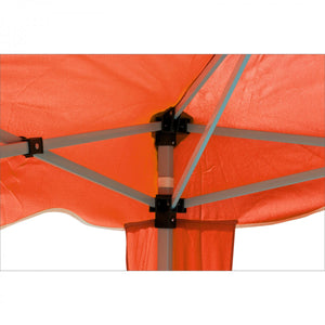 Dema - Alu/Metall Faltpavillon 3x3 Meter Terracotta