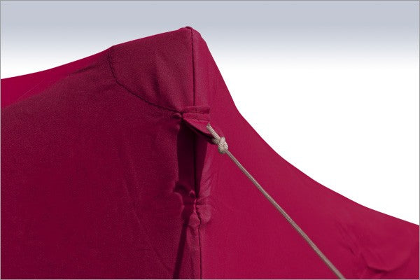 Alu/Metall Faltpavillon 3x3 Meter Bordeaux