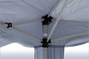 Alu/Metall Faltpavillon 3x3 Meter Grau