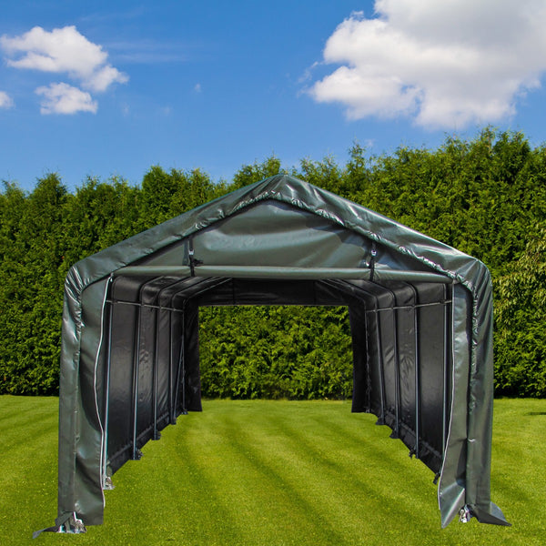 Dema - Lagerzelt Partyzelt Festzelt Weidezelt Unterstand Carportzelt Garagenzelt 6x3,3m