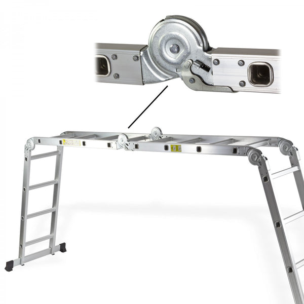 Dema - Alu-Klappleiter 4x4