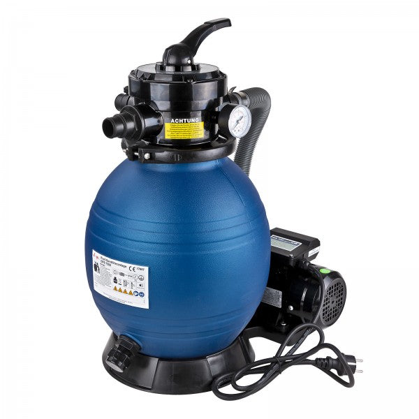 Piscina Piscina - sistema di filtraggio a sabbia 7500 L/h.