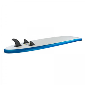 SUP Stand Up Paddle Board 305x71 cm Surfboard blau aufblasbar + Paddel + Zubehör