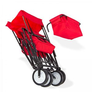 Bollerwagen Sunny faltbar mit Dach