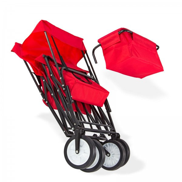 Bollerwagen Sunny faltbar mit Dach