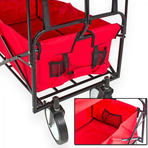 Bollerwagen Sunny faltbar mit Dach