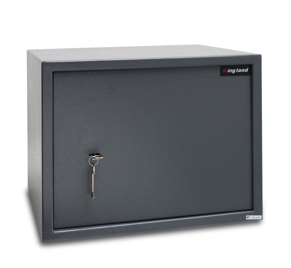 Cassaforte a muro/da mobile con chiave, 63 litri, 46x38x36 cm