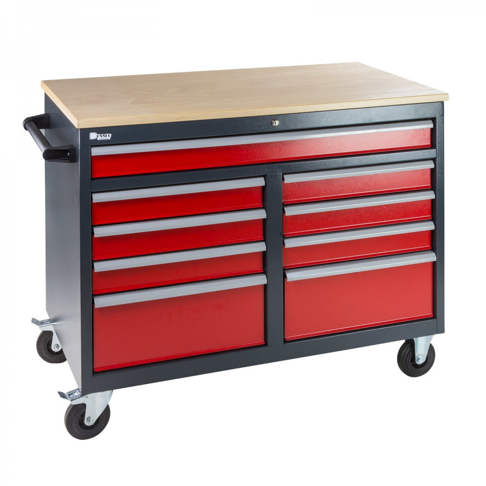 Dema - Mobile Werkbank Daniel mit 9 Schubladen